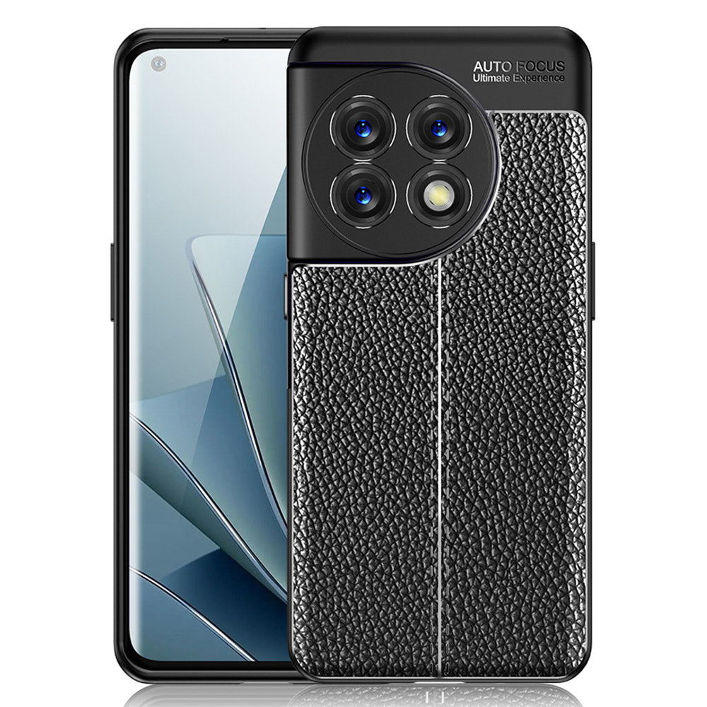 Anti-fall Phone Case For OnePlus 11 5G Litchi Texture TPU Protective Mobile Phone Cover Anti-fall Phone Case For OnePlus 11 5G Litchi Texture TPU Protective Mobile Phone Cover
